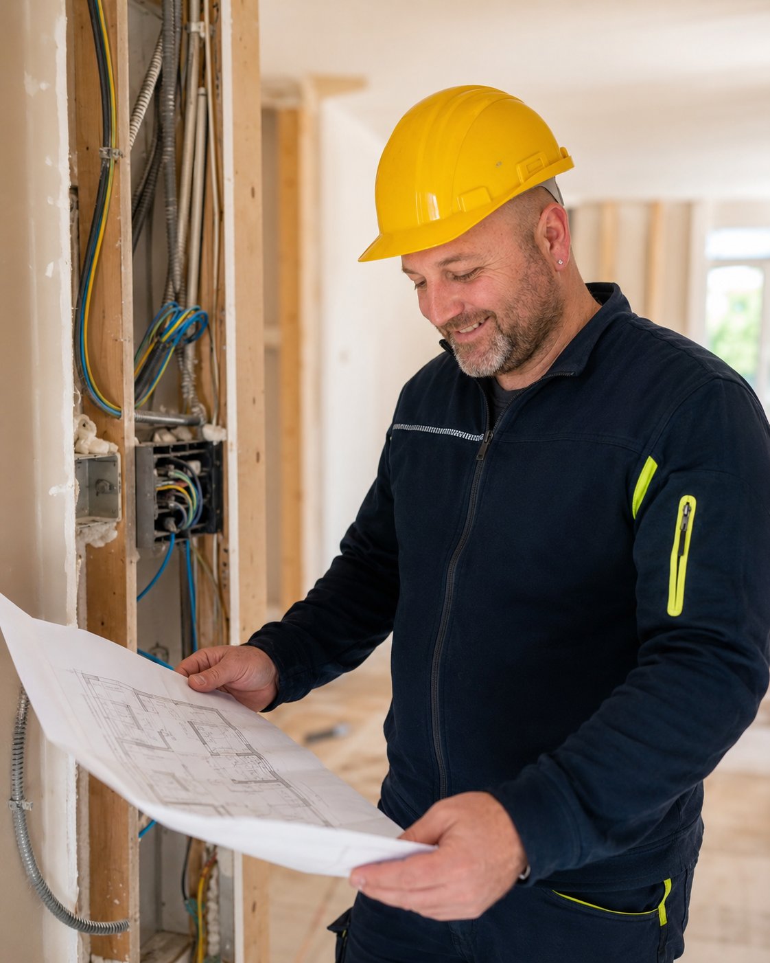 Rénovation électrique complète villa de luxe